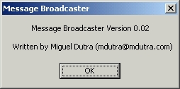 Message Broadcaster Project